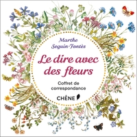 NED Coffret Le dire avec des fleurs : coffret de correspondance