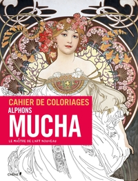 Cahier de coloriages Mucha