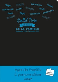 Agenda de la famille à partager - Bullet Time - Sept. 2018 Déc. 2019