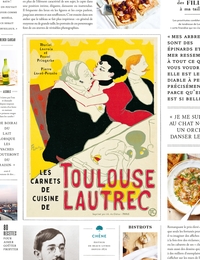 LES CARNETS DE CUISINE DE TOULOUSE LAUTREC - S'ENCANAILLER A PARIS