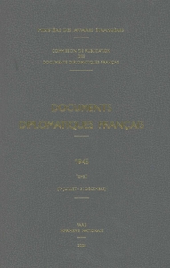 Documents diplomatiques français