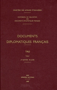 Documents diplomatiques français