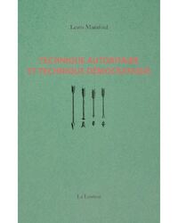 Technique autoritaire et technique démocratique