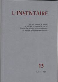 Inventaire n°13