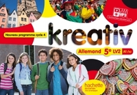 Kreativ LV2 5e, Livre de l'élève