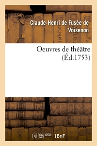 OEUVRES DE THEATRE