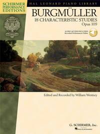 18 CHARACTERISTIC STUDIES, OP. 109  +ENREGISTREMENTS ONLINE