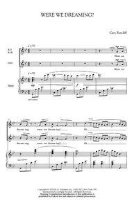 CARY RATCLIFF: WERE WE DREAMING?