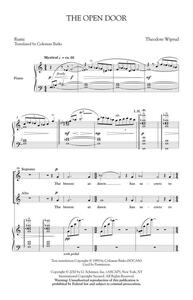 THEODORE WIPRUD: THE OPEN DOOR CHANT