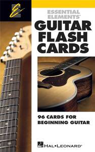 ESSENTIAL ELEMENTS  GUITAR FLASH CARDS ACCESSOIRE