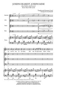 ARR. CARY RATCLIFF: JOSEPH DEAREST, JOSEPH MINE (JOSEF LIEBER, JOSEF MEIN) CHANT