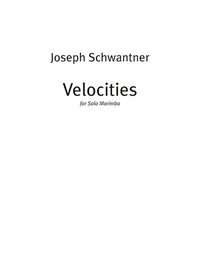 Velocities