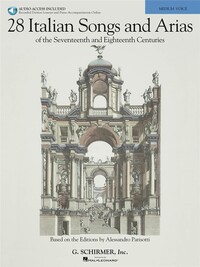 28 ITALIAN SONGS AND ARIAS OF THE 17TH AND 18TH CENTURIES - MEDIUM VOICE (BOOK/ONLINE AUDIO) +TELECH