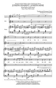 ARR. CARY RATCLIFF: JOSEPH DEAREST, JOSEPH MINE (JOSEF LIEBER, JOSEF MEIN)