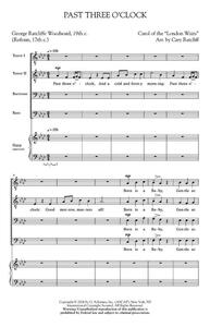 ARR. CARY RATCLIFF: PAST THREE O'CLOCK