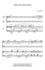 CARY RATCLIFF: WERE WE DREAMING? CHANT