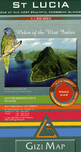ST LUCIA  1/50.000 (ROAD MAP)