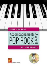 FEDERICO DATTINO: ACCOMPAGNAMENTI & ASSOLI POP ROCK AL PIANOFORTE (LIBRO/DVD) +DVD