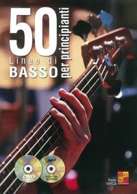 PAOLO VARCA: 50 LINEE DI BASSO PER PRINCIPIANTI (BOOK/CD/DVD) +DVD