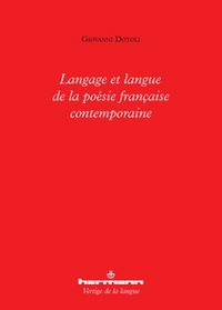 Langage et langue de la poésie française contemporaine