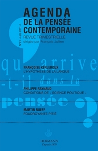 AGENDA DE LA PENSEE CONTEMPORAINE N 21