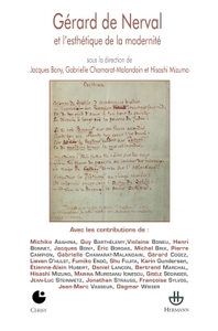 GERARD DE NERVAL ET L'ESTHETIQUE DE LA MODERNITE