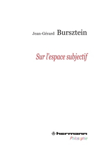 Sur l'espace subjectif