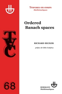 TVC 68. Ordered Banach spaces