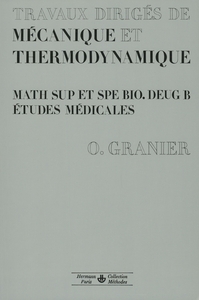 TRAVAUX DIRIGES DE MECANIQUE ET THERMODYNAMIQUE