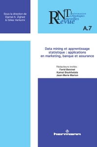 REVUE DES NOUVELLES TECHNOLOGIES DE L'INFORMATION, N  A-7 - DATA MINING ET APPRENTISSAGE STATISTIQUE