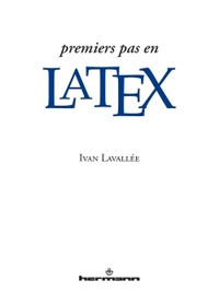 Premiers pas en LaTeX