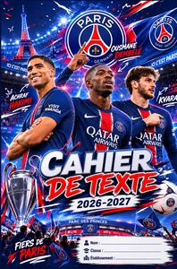 Cahier de Texte PSG 2026-2027