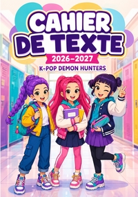 Cahier de Texte 2026-2027 K Pop