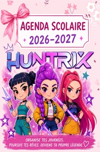 AGENDA SCOLAIRE 2026-2027 KPOP DEMON HUNTERS - ORGANISATEUR HEBDOMADAIRE POUR FILLES ET ADOLESCENTES