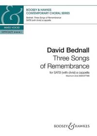 THREE SONGS OF REMEMBRANCE CHANT