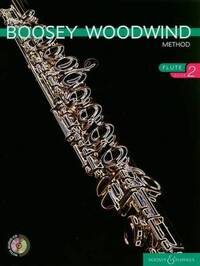 THE BOOSEY WOODWIND METHOD FLUTE VOL. 2 FLUTE TRAVERSIERE +CD