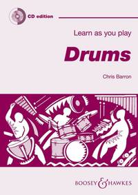 LEARN AS YOU PLAY DRUMS BATTERIE +CD