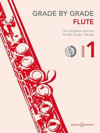 GRADE BY GRADE - FLUTE FLUTE TRAVERSIERE +CD