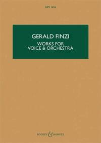WORKS FOR VOICE AND ORCHESTRA