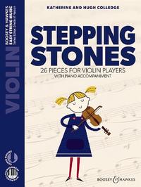 STEPPING STONES - WITH PIANO ACCOMPANIMENT - 26 PIECES FOR VIOLIN PLAYERS -  RECUEIL + ENREGISTREMEN