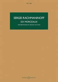 SIX MORCEAUX ORCHESTRE