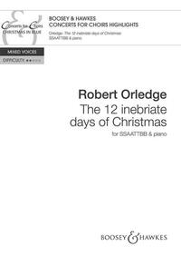 THE 12 INEBRIATE DAYS OF CHRISTMAS CHANT