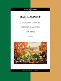 SYMPHONISCHE TANZE-5 ETUDES TABLEAUX-VOCALISE ORCHESTRE