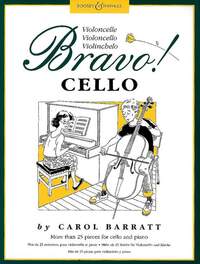 BRAVO! CELLO - PLUS DE 25 MORCEAUX POUR VIOLONCELLE ET PIANO. CELLO AND PIANO.