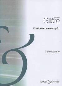 12 ALBUM LEAVES OP. 51 VIOLONCELLE