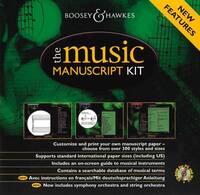 THE MUSIC MANUSCRIPT KIT CD-ROM