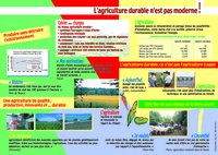 AGRICULTURE DURABLE N'EST PAS MODERNE ! (L')