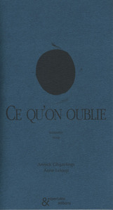Ce qu'on oublie