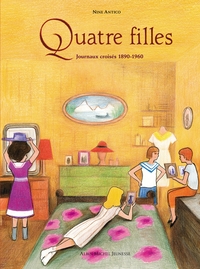 QUATRE FILLES - JOURNAUX CROISES 1890-1960