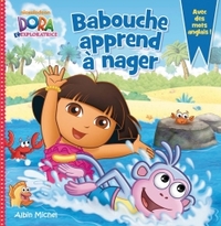 Babouche apprend à nager